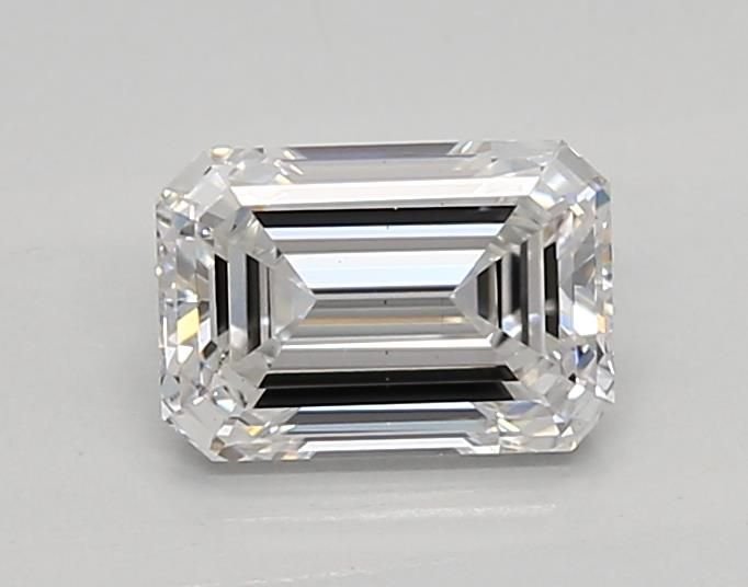 0.89ct D VS1 Very Good Cut Emerald Lab Grown Diamond