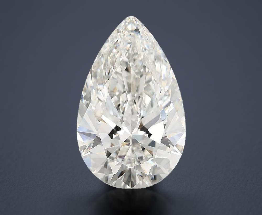 6.10 Carat Pear Lab Diamond