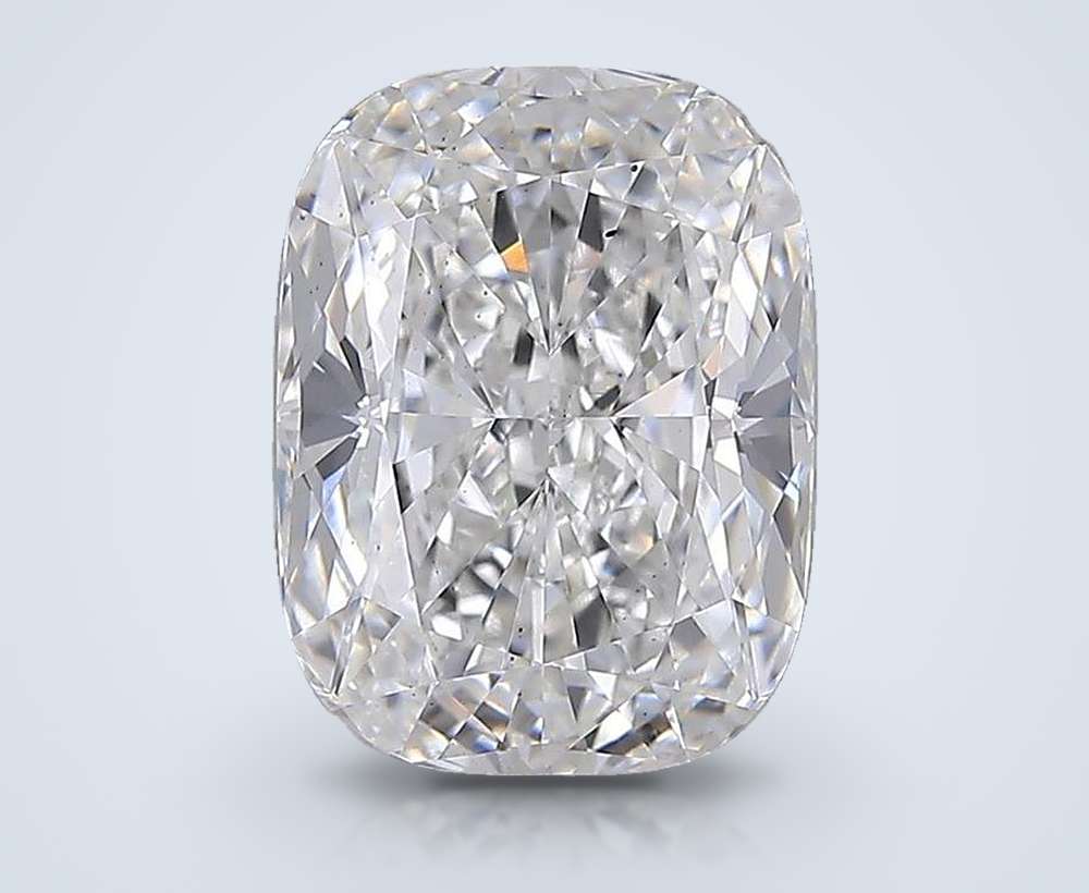 6.51 Carat Cushion Lab Diamond