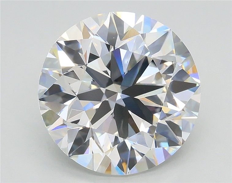 4.03ct F VS1 Excellent Cut Round Lab Grown Diamond