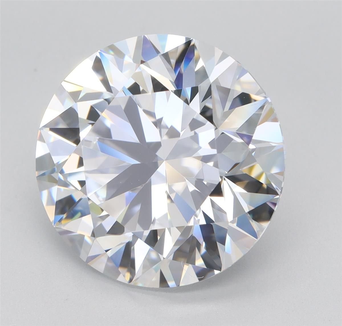 6.67ct D VS1 Rare Carat Ideal Cut Round Lab Grown Diamond