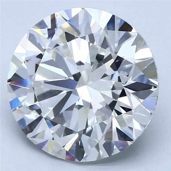 6.39ct G VS1 Excellent Cut Round Lab Grown Diamond