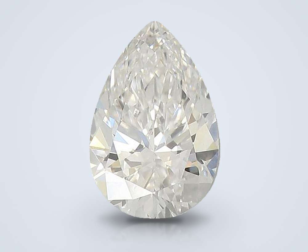0.63 Carat Pear Lab Diamond