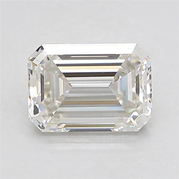 1.30ct G VVS2 Rare Carat Ideal Cut Emerald Lab Grown Diamond