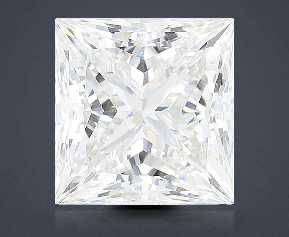 5.45 Carat Princess Lab Diamond