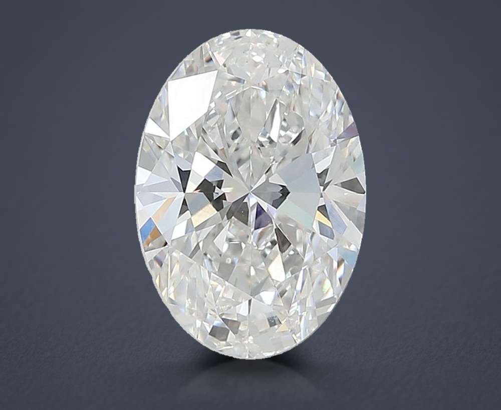 3.00 Carat Oval Lab Diamond