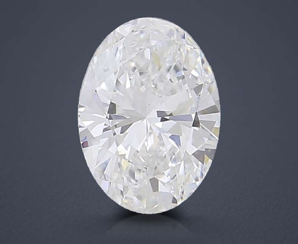 0.58 Carat Oval Lab Diamond