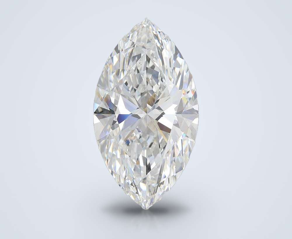 7.40 Carat Marquise Lab Diamond