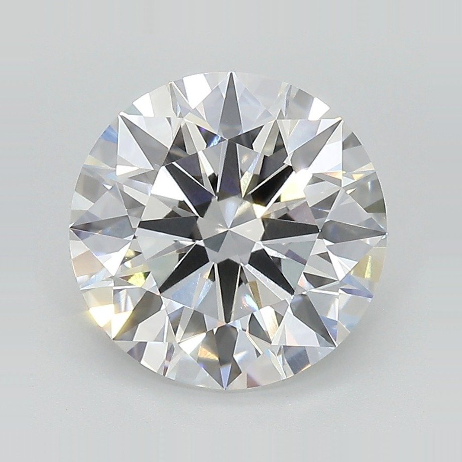4.08ct E VVS2 Rare Carat Ideal Cut Round Lab Grown Diamond