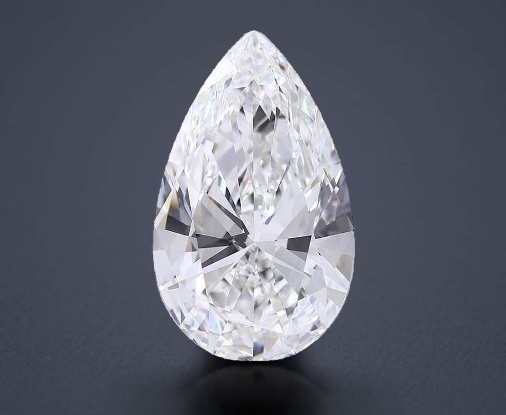 14.01 Carat Pear Lab Diamond