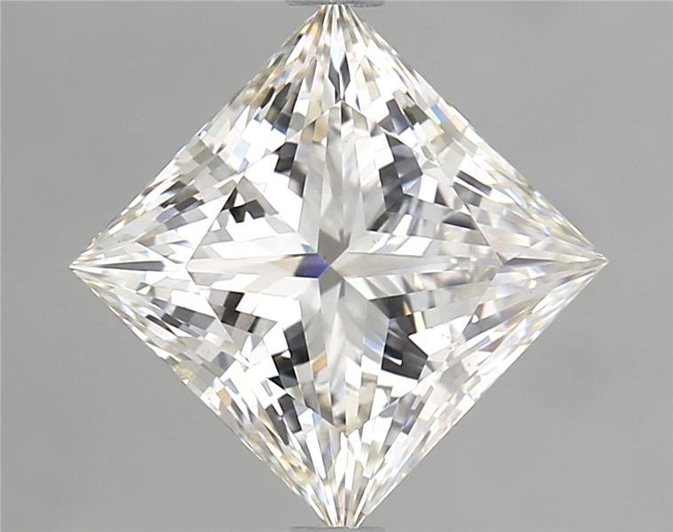 2.55ct J VS1 Rare Carat Ideal Cut Princess Lab Grown Diamond