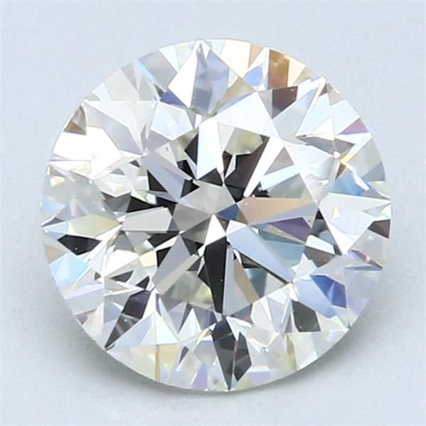 2.01ct J VS2 Excellent Cut Round Diamond