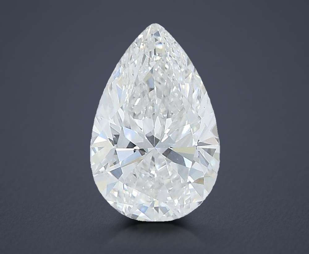 0.64 Carat Pear Lab Diamond