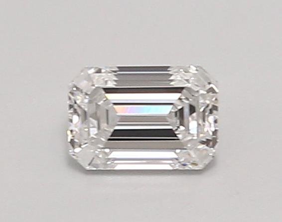 0.64ct D VVS2 Rare Carat Ideal Cut Emerald Lab Grown Diamond