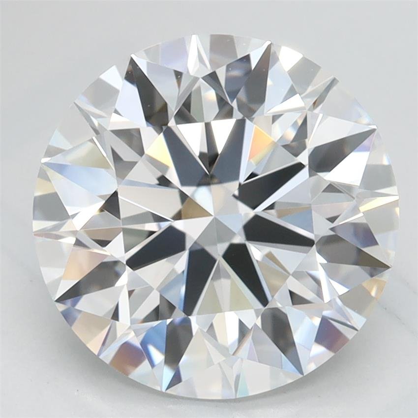 3.31ct D IF Rare Carat Ideal Cut Round Lab Grown Diamond