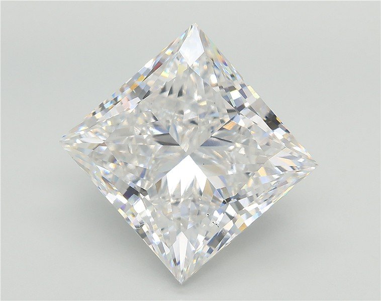 10.02ct E VS2 Rare Carat Ideal Cut Princess Lab Grown Diamond