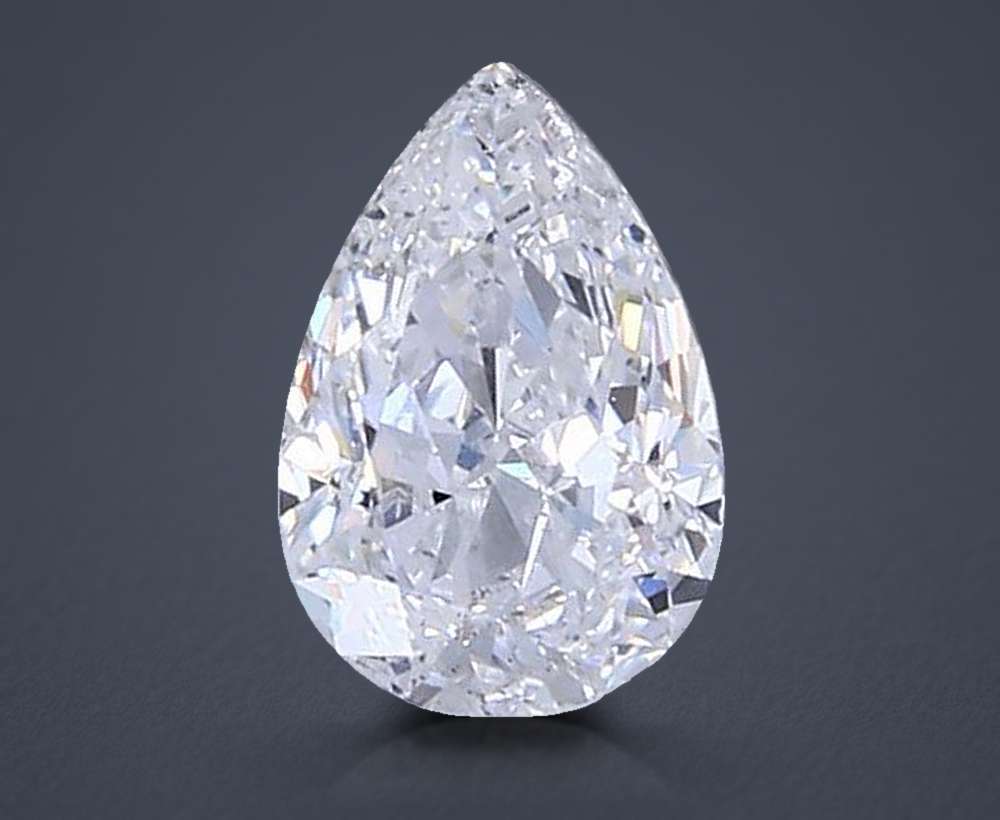 1.04 Carat Pear Natural Diamond
