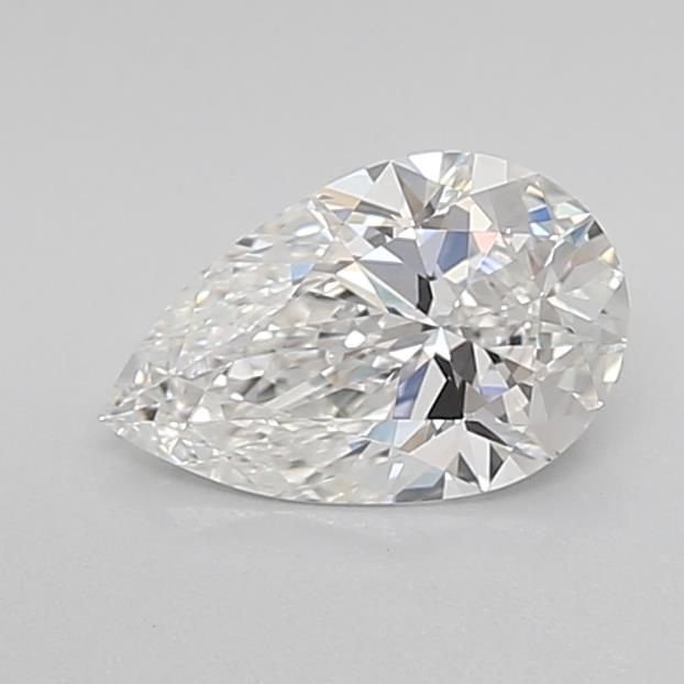 0.80ct E VVS2 Rare Carat Ideal Cut Pear Lab Grown Diamond