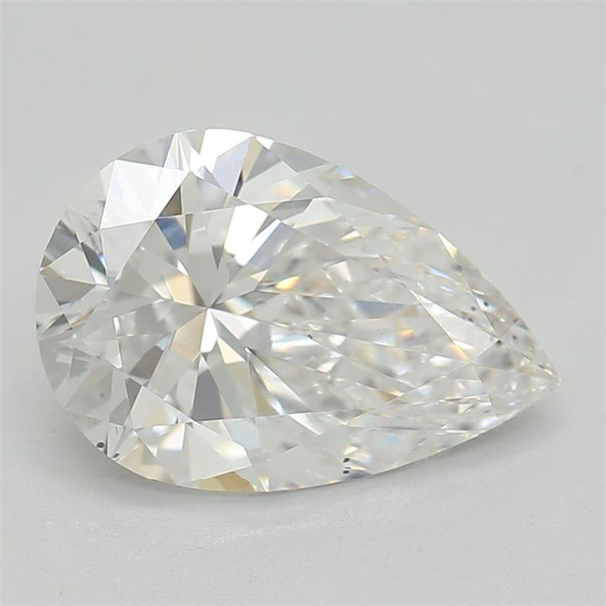 1.06ct E VS2 Rare Carat Ideal Cut Pear Lab Grown Diamond