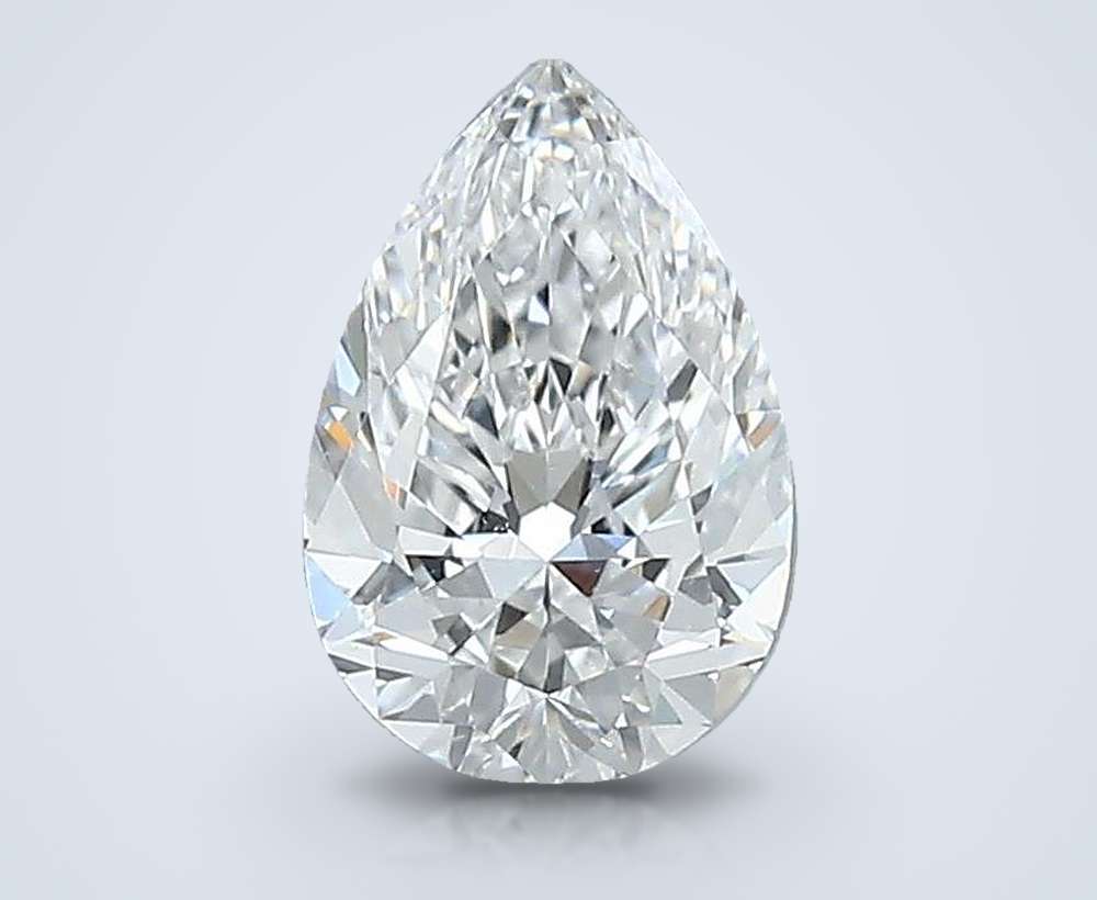 0.82 Carat Pear Natural Diamond