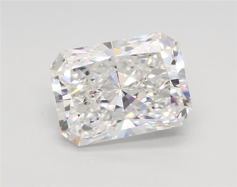 1.51ct F VVS2 Rare Carat Ideal Cut Radiant Lab Grown Diamond