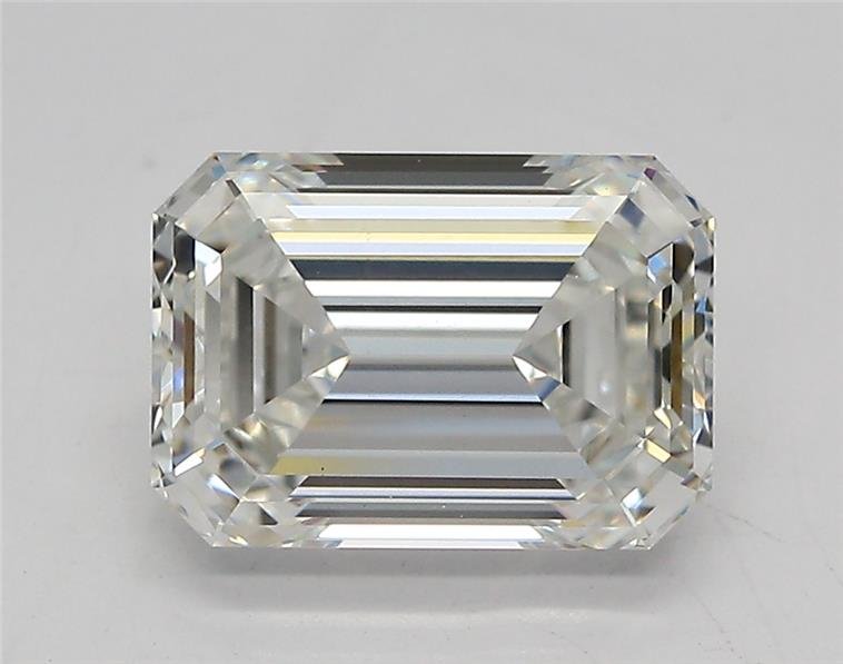 2.06ct F VVS2 Rare Carat Ideal Cut Emerald Lab Grown Diamond