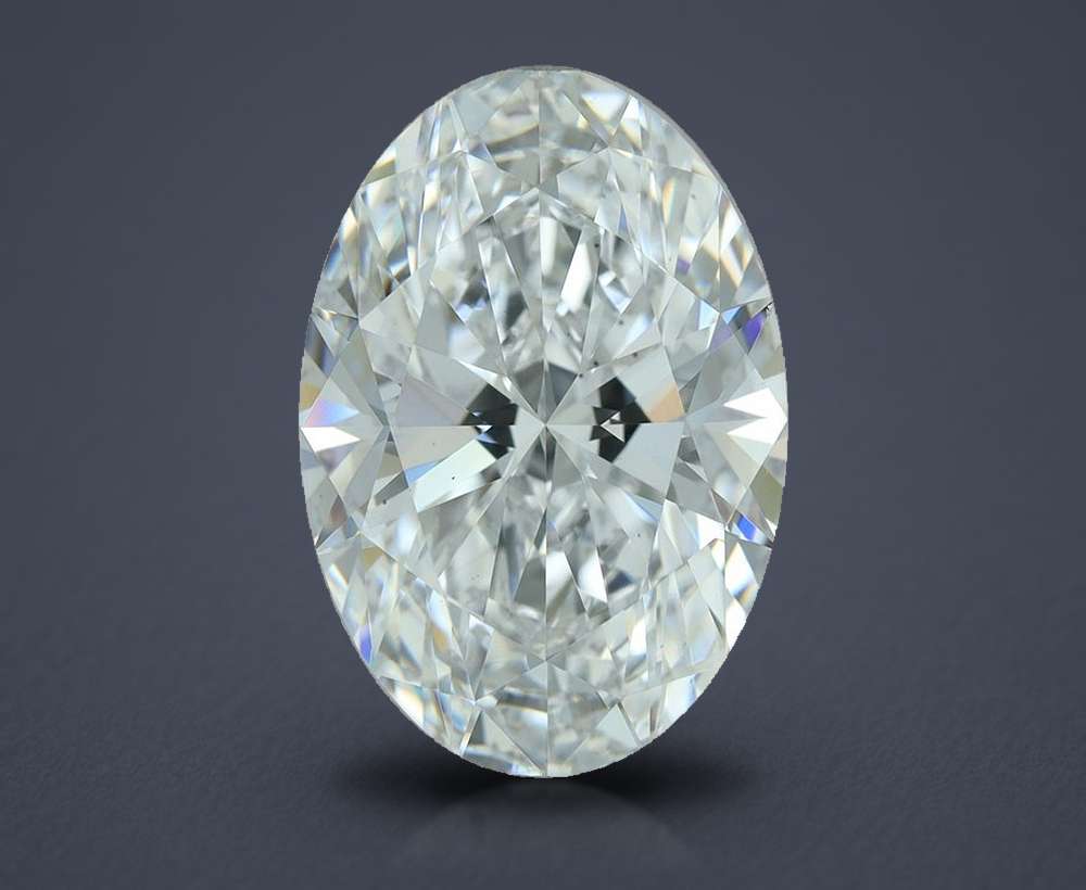 3.50 Carat Oval Lab Diamond