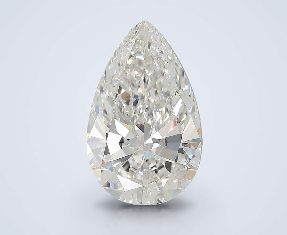 4.47 Carat Pear Lab Diamond