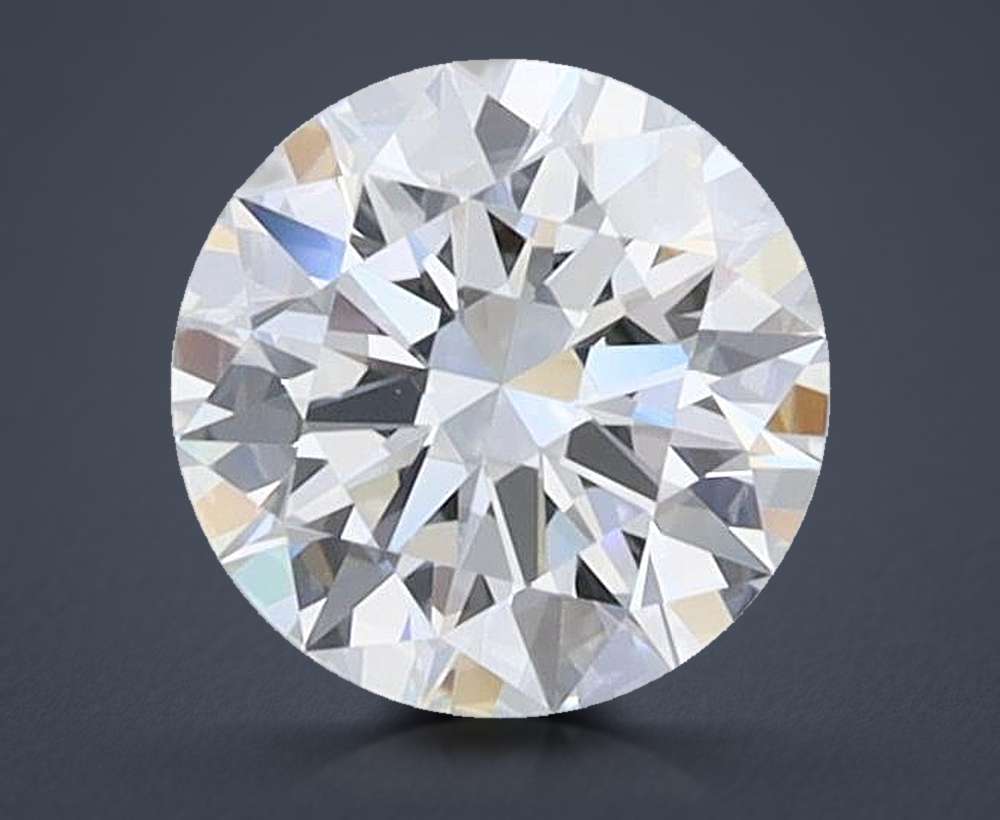 0.81 Carat Round Lab Diamond