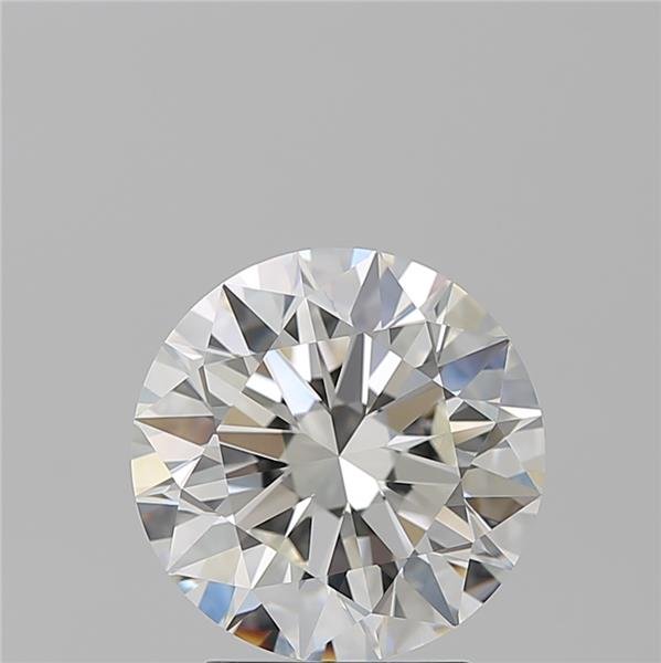 3.08ct H VVS2 Rare Carat Ideal Cut Round Diamond