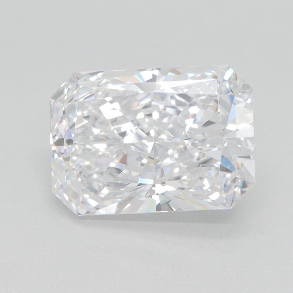 2.10ct D VVS2 Rare Carat Ideal Cut Radiant Lab Grown Diamond