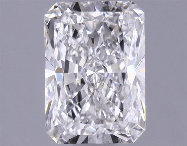 0.82ct F VS2 Rare Carat Ideal Cut Radiant Lab Grown Diamond