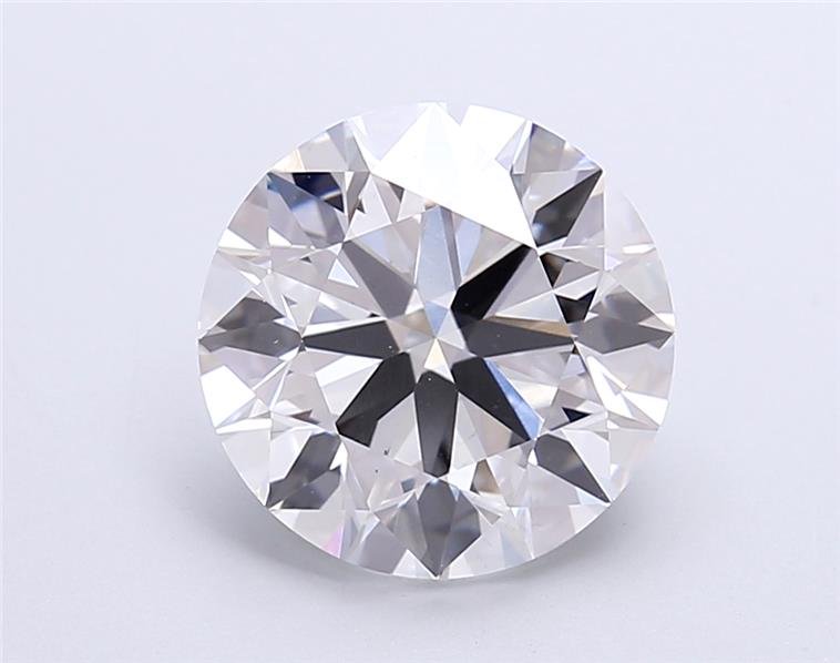 4.01ct E VS1 Rare Carat Ideal Cut Round Lab Grown Diamond