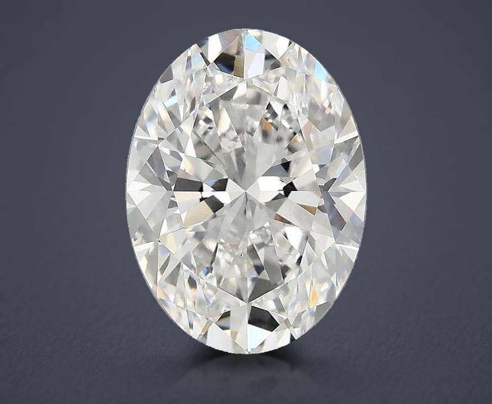 3.00 Carat Oval Lab Diamond