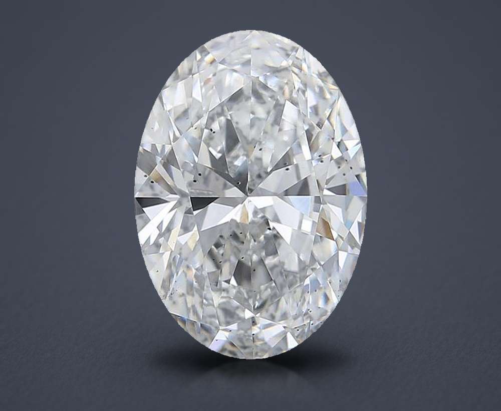 2.50 Carat Oval Lab Diamond