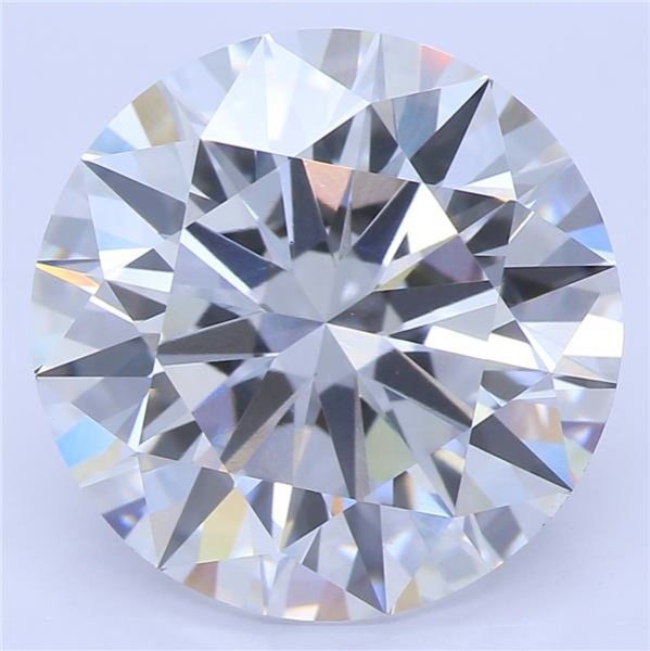 5.04ct E VS1 Rare Carat Ideal Cut Round Lab Grown Diamond