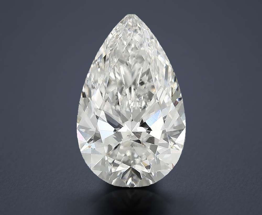2.81 Carat Pear Lab Diamond