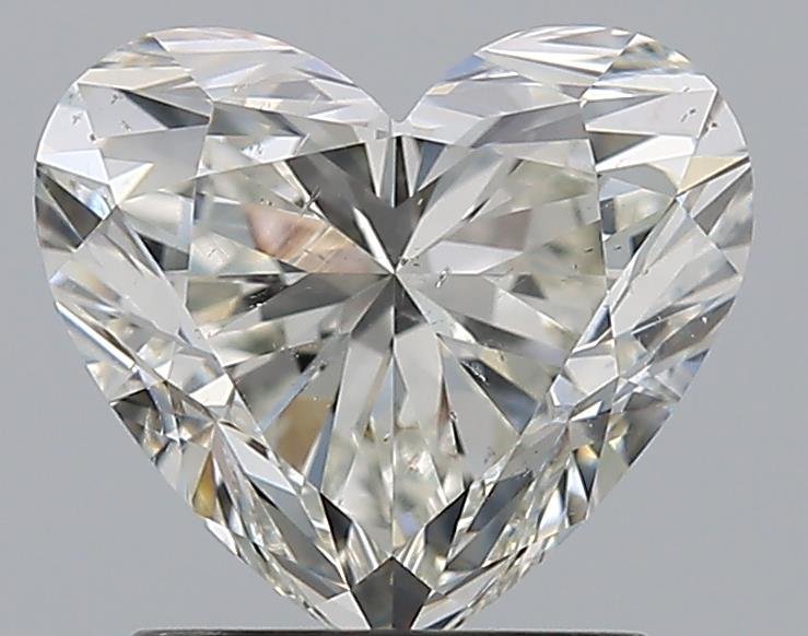 1.71ct I SI2 Rare Carat Ideal Cut Heart Diamond