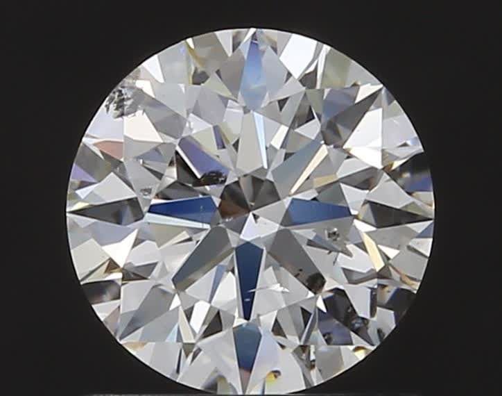 0.92ct E SI2 Rare Carat Ideal Cut Round Diamond