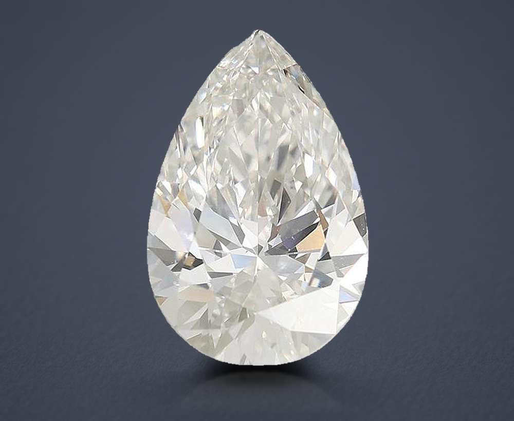 2.56 Carat Pear Lab Diamond