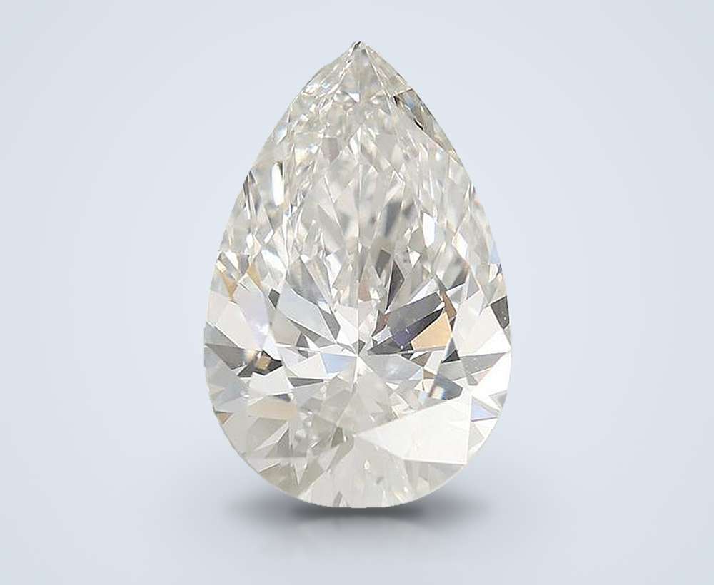 2.56 Carat Pear Lab Diamond