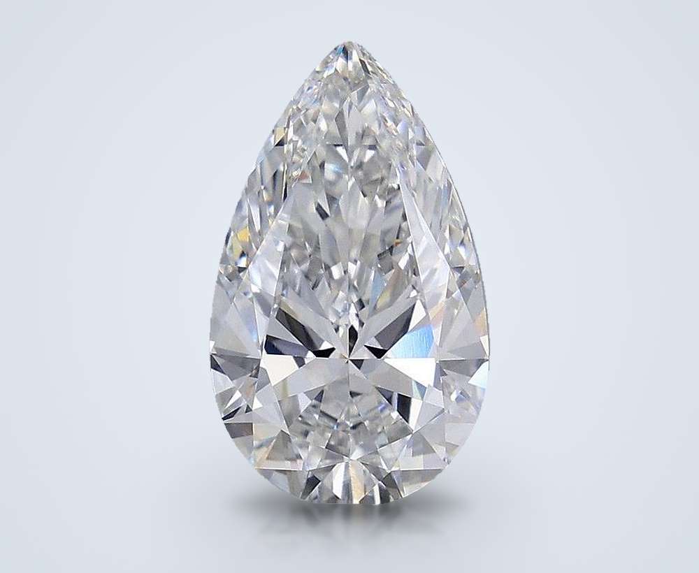 3.51 Carat Pear Lab Diamond