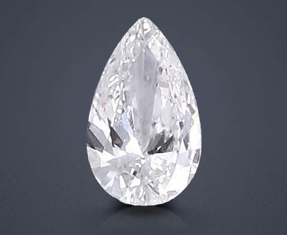 0.27 Carat Pear Lab Diamond