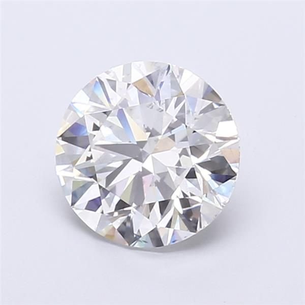 3.01ct E SI1 Rare Carat Ideal Cut Round Lab Grown Diamond