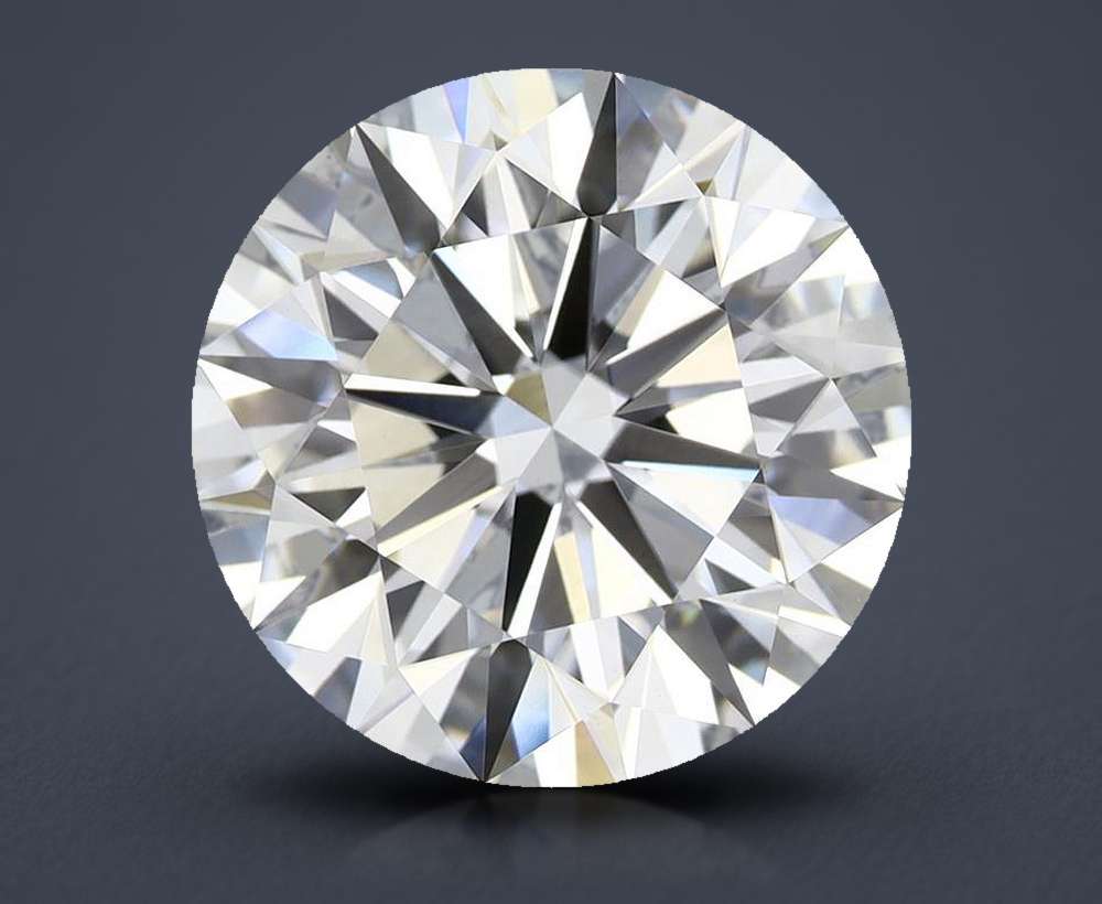 6.21 Carat Round Lab Diamond