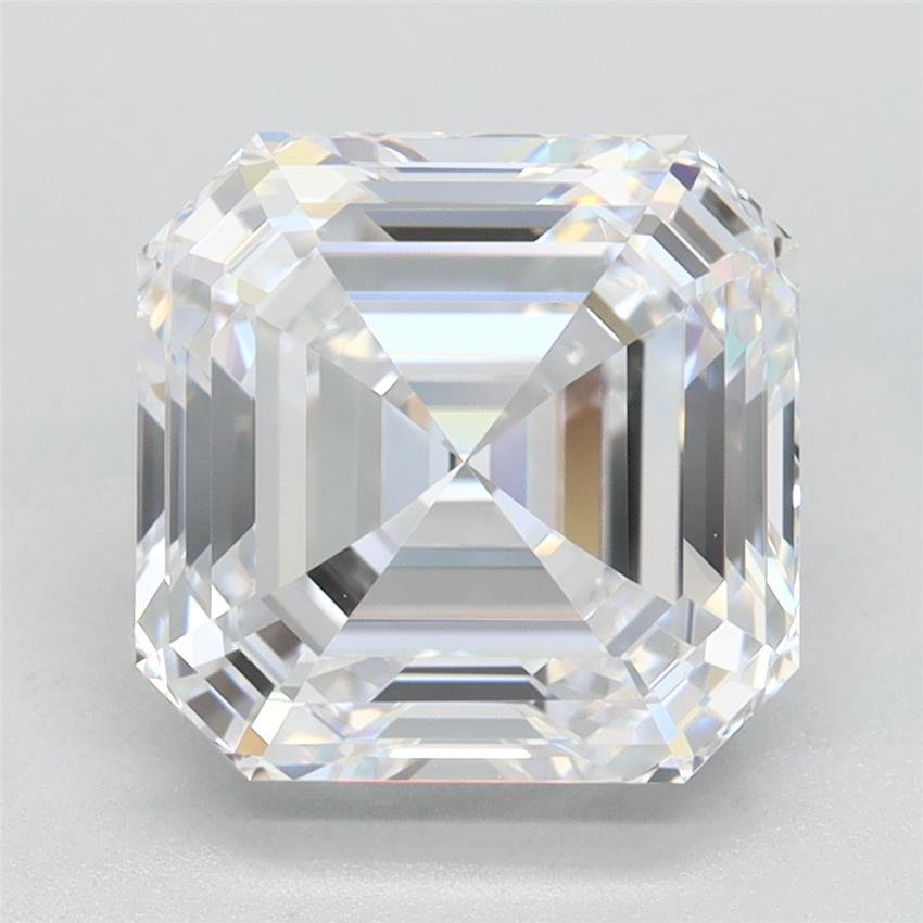 3.60ct D VVS1 Rare Carat Ideal Cut Asscher Lab Grown Diamond