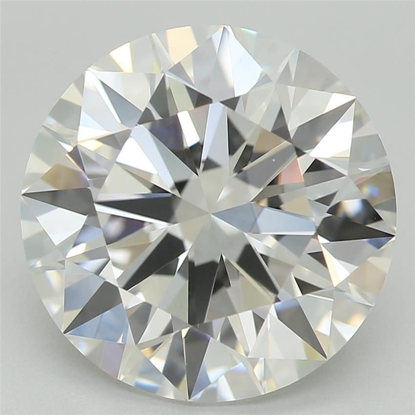 4.02 Carat Round Lab Diamond