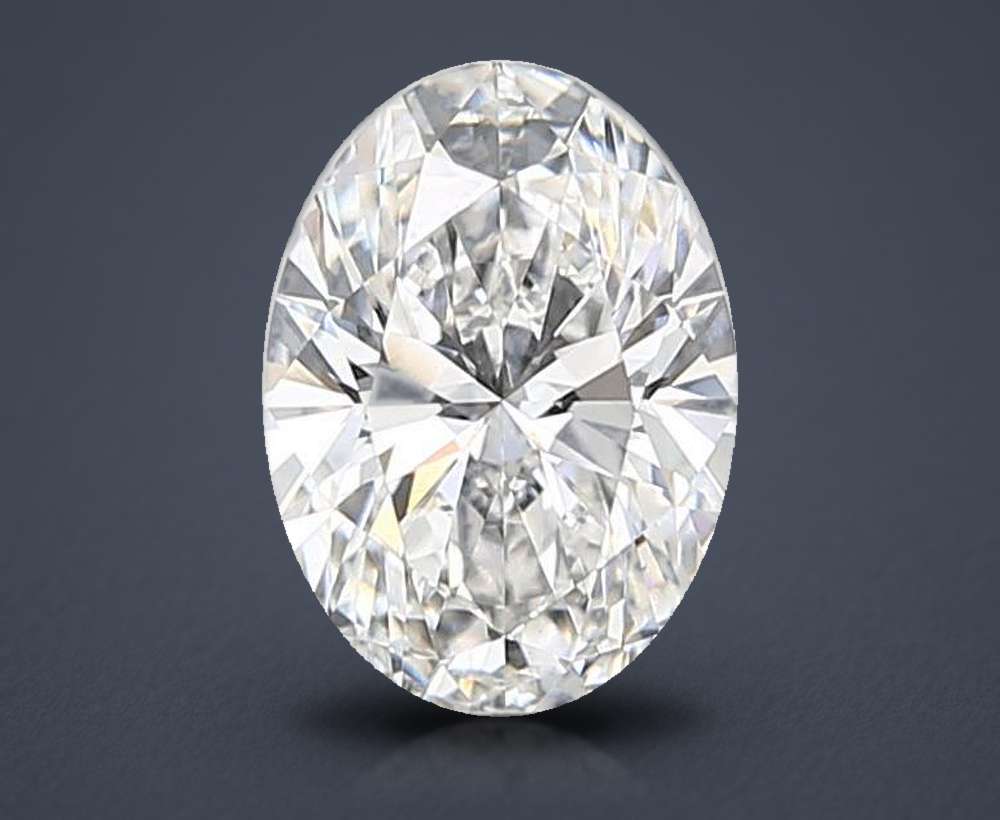 1.60 Carat Oval Lab Diamond