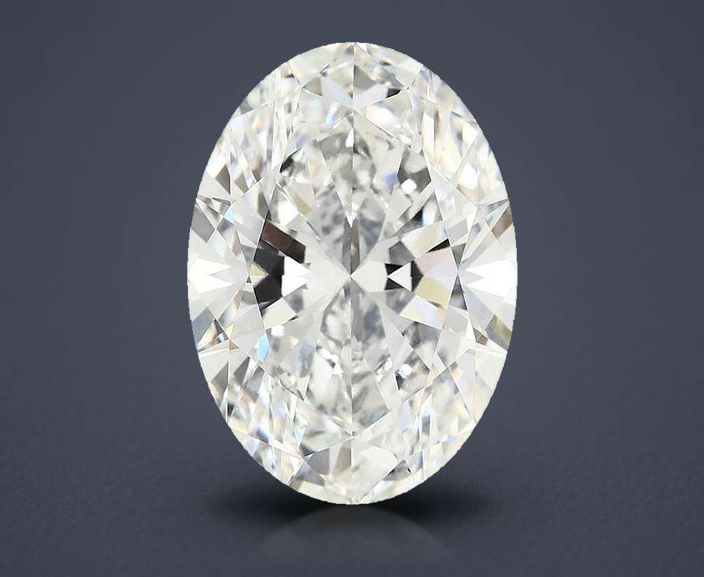 8.56 Carat Oval Lab Diamond