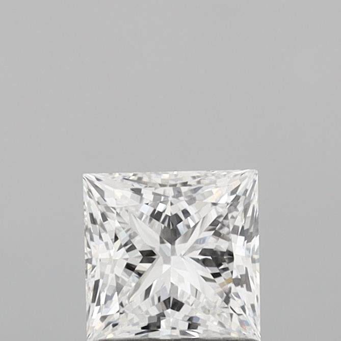 1.01ct E VVS1 Rare Carat Ideal Cut Princess Lab Grown Diamond
